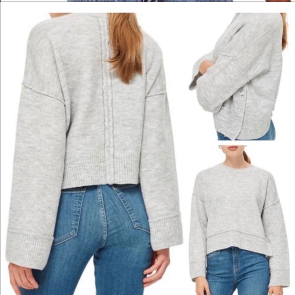 Top Shop soft light tan sweater - Picture 2 of 7